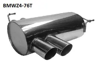 Bastuck Sportauspuff BMW Z4 E85 2x76mm kaufen