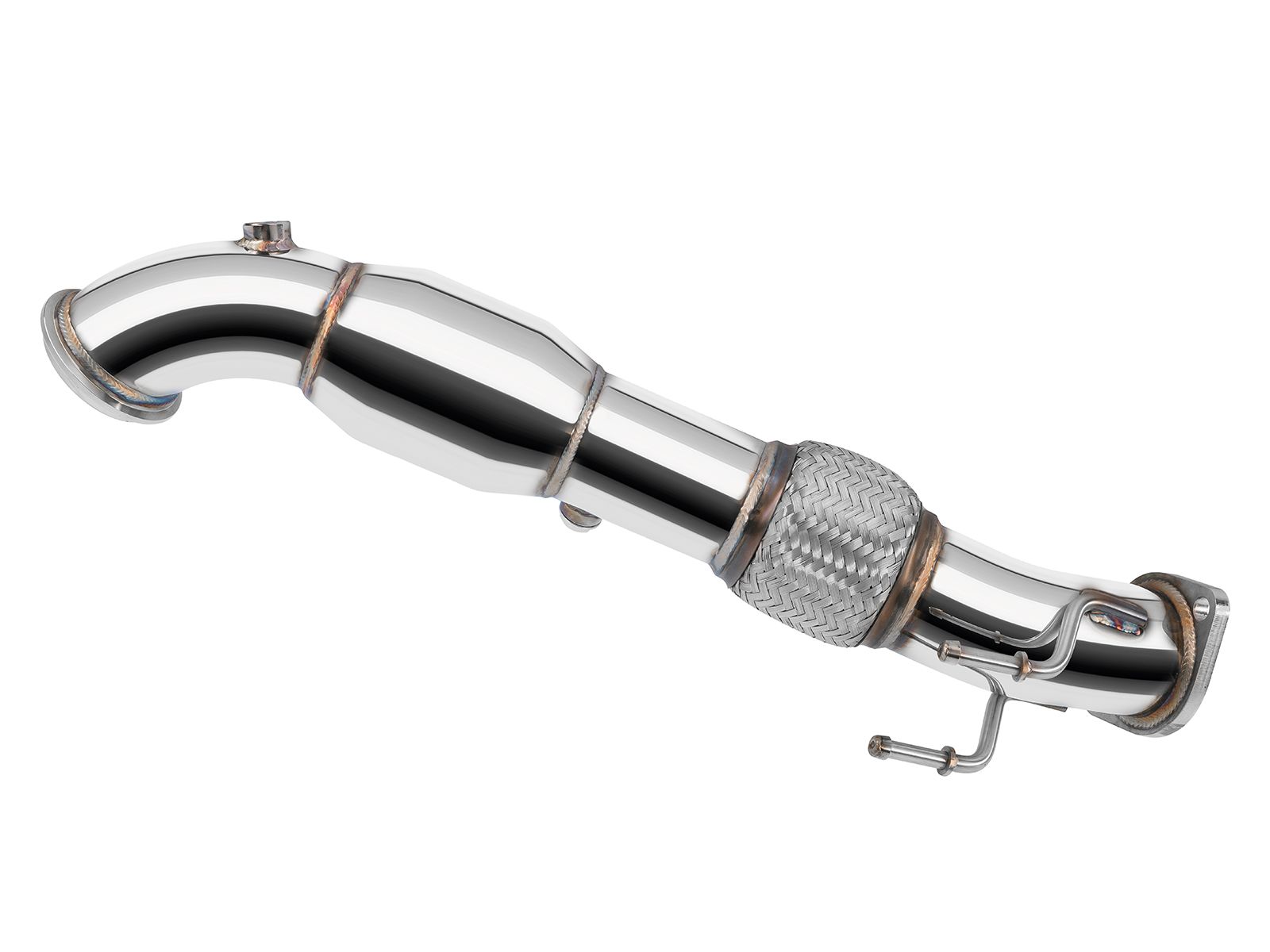 EDELSTAHL DOWNPIPE FÜR BMW F22 F30 F31 F32 M135i 335i 435i EUR 224,77